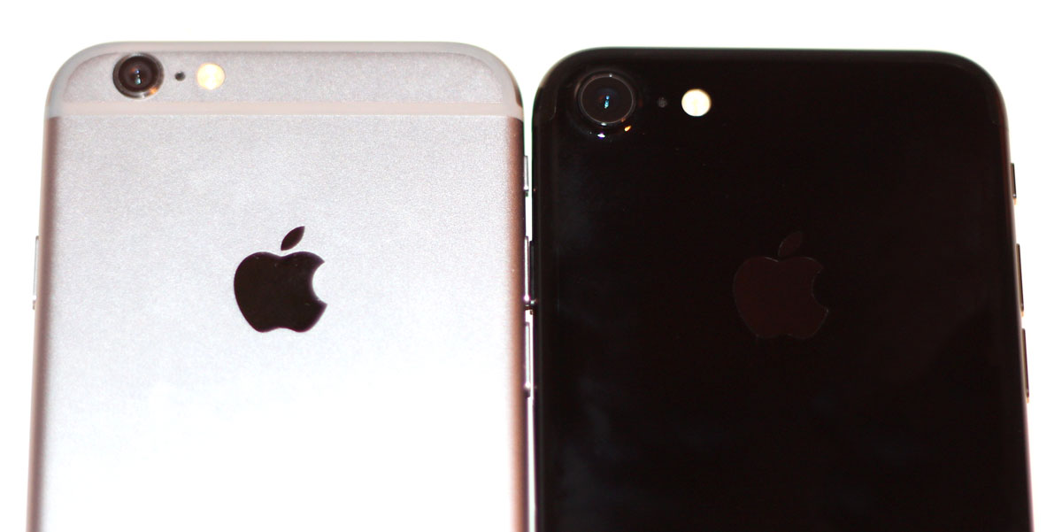 iPhone 6 vs iPhone 7 rear cameras