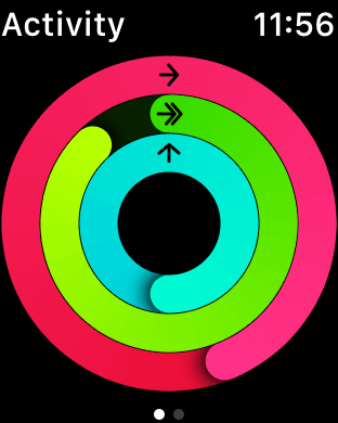 Apple Watch activity rings