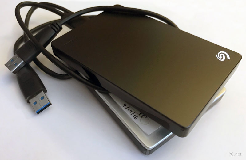 Two Seagate Backup Drives