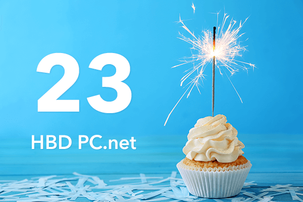 Happy 23rd Birthday, PC.net!