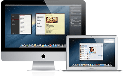 iMac and MacBook Air