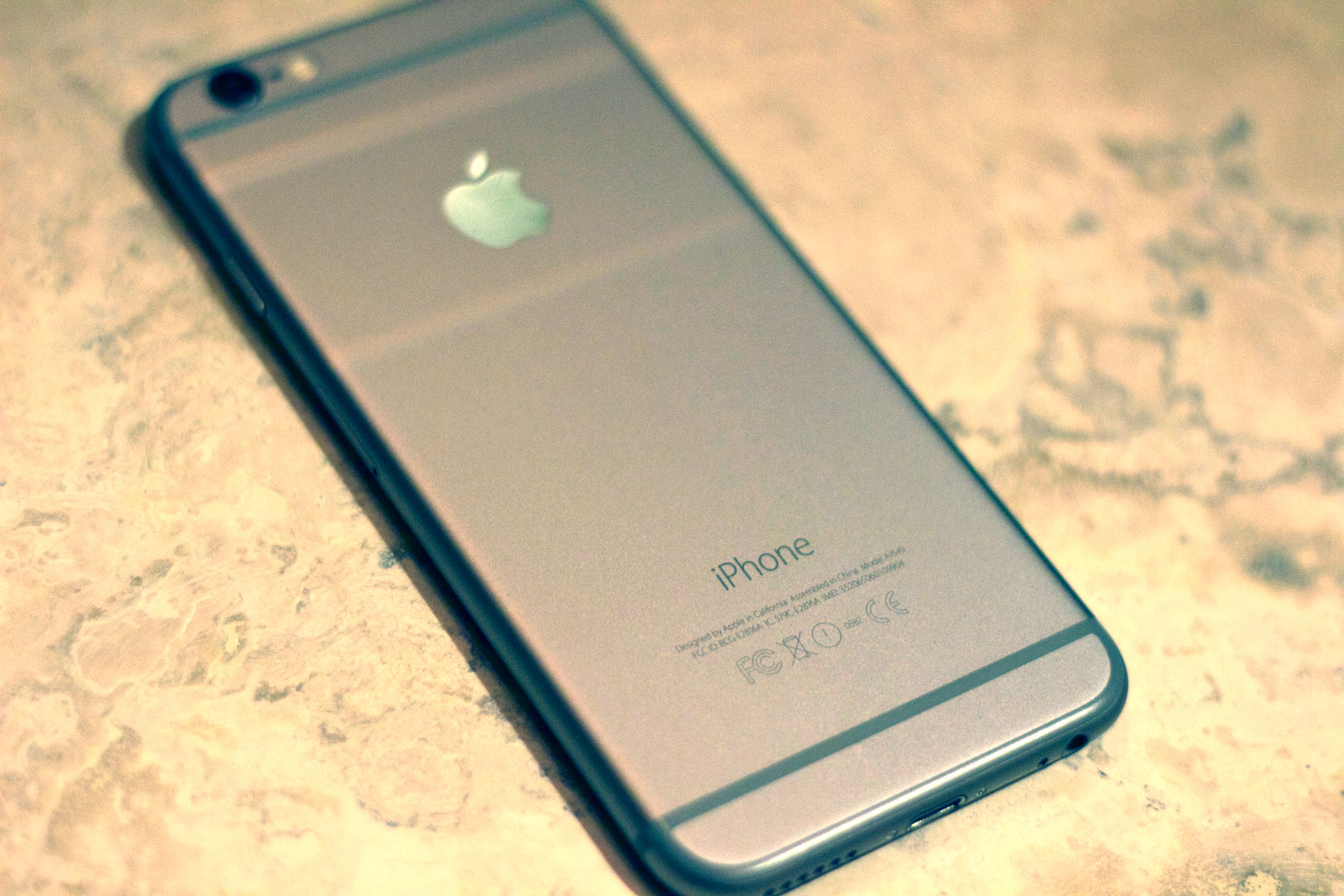 Back of the iPhone 6