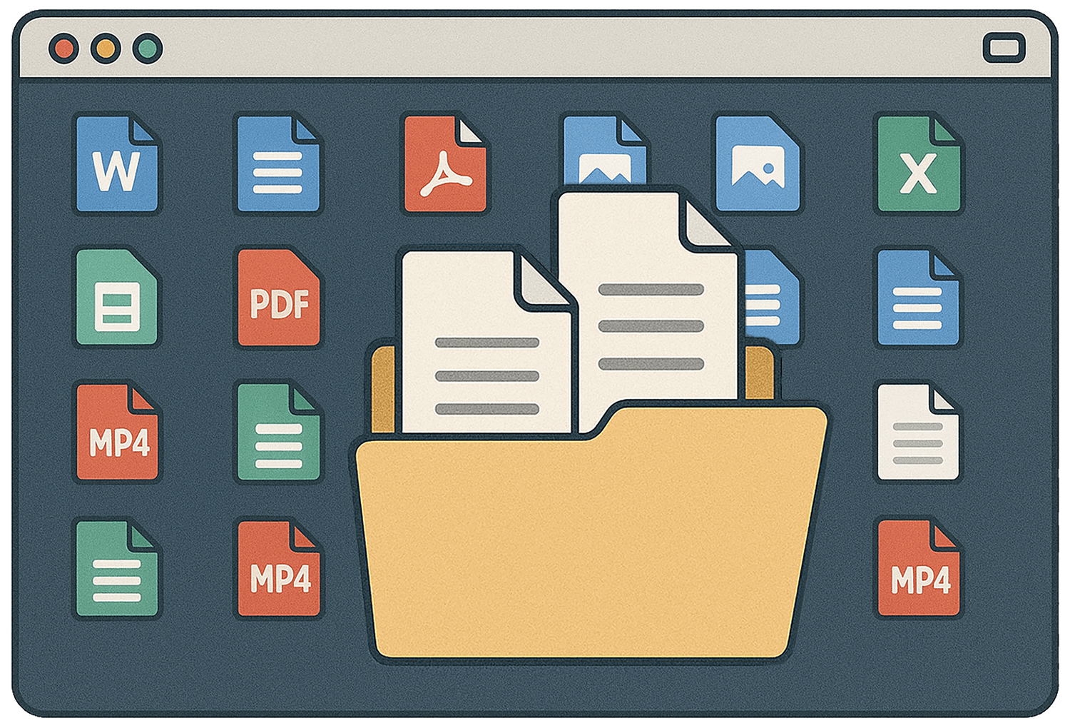 Organizing Files on the Desktop
