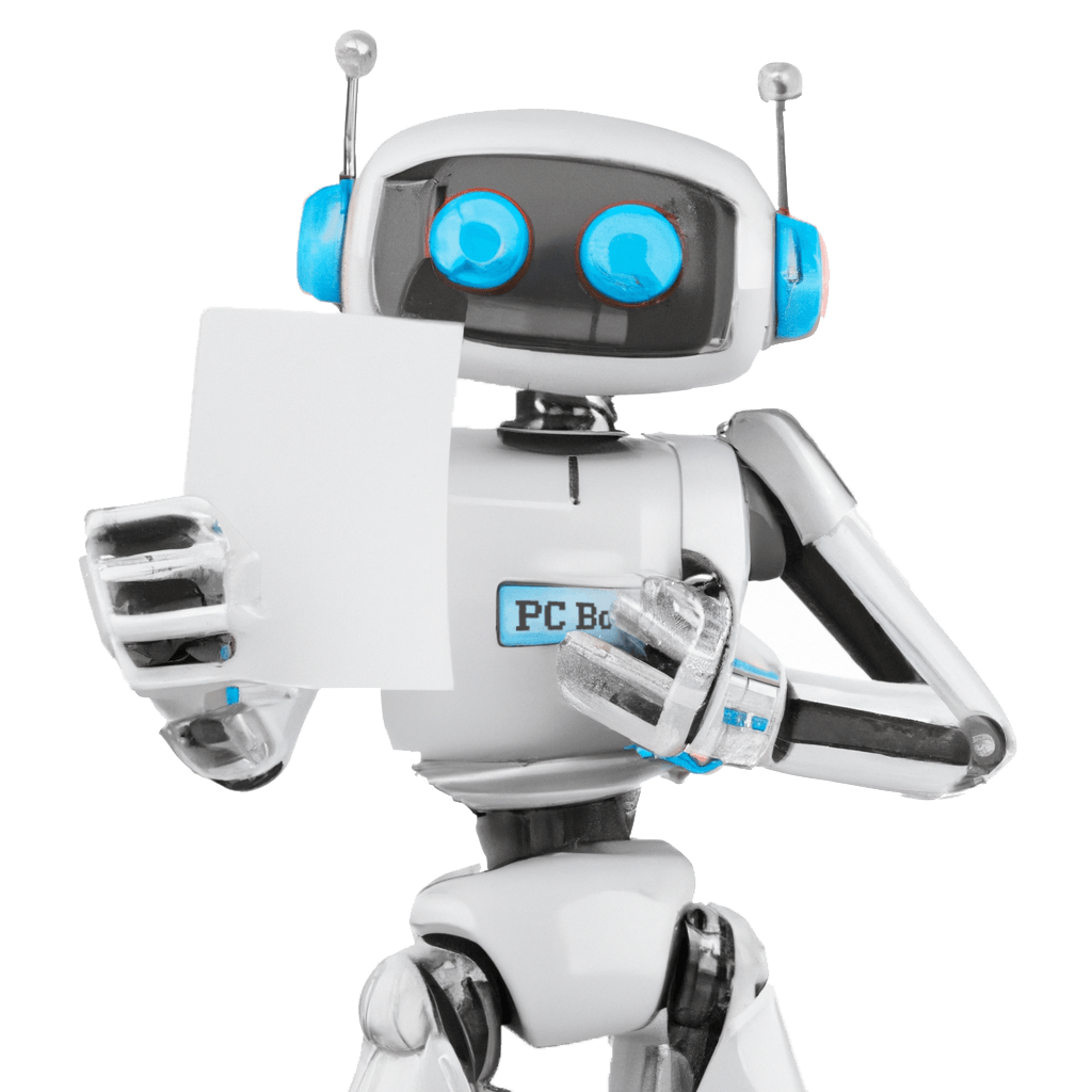 PC Bot - Robot Spokesperson Speaking