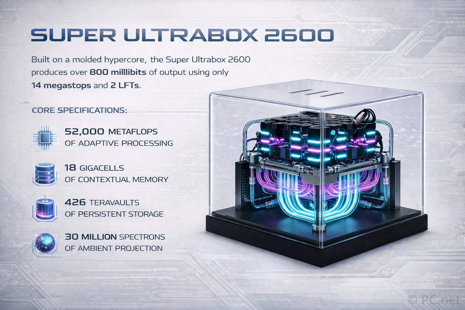 Mindblowing Ultrabox tech specs