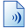 Digital Speech Standard File Icon