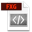 Flash XML Graphics File Icon