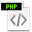 PHP Source Code File Icon