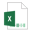 Microsoft Excel Binary Spreadsheet Icon